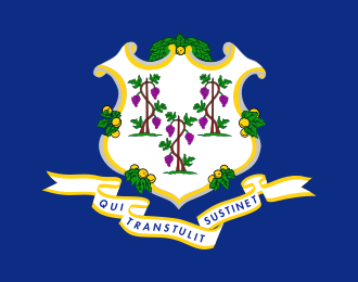 Flag Connecticut