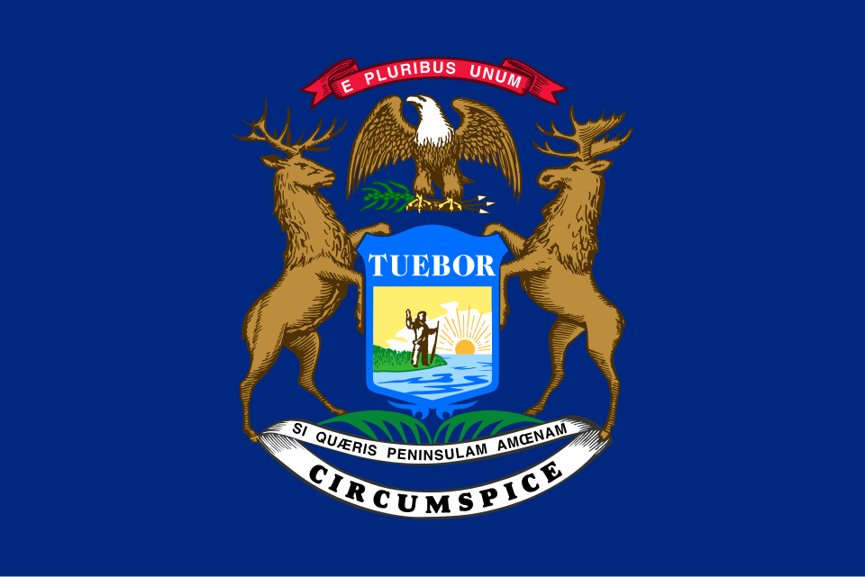Flag Michigan