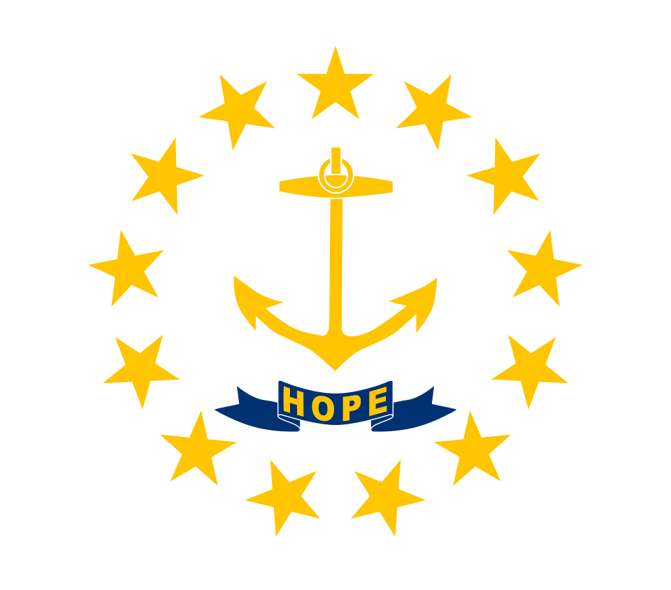 Flag Rhode Island