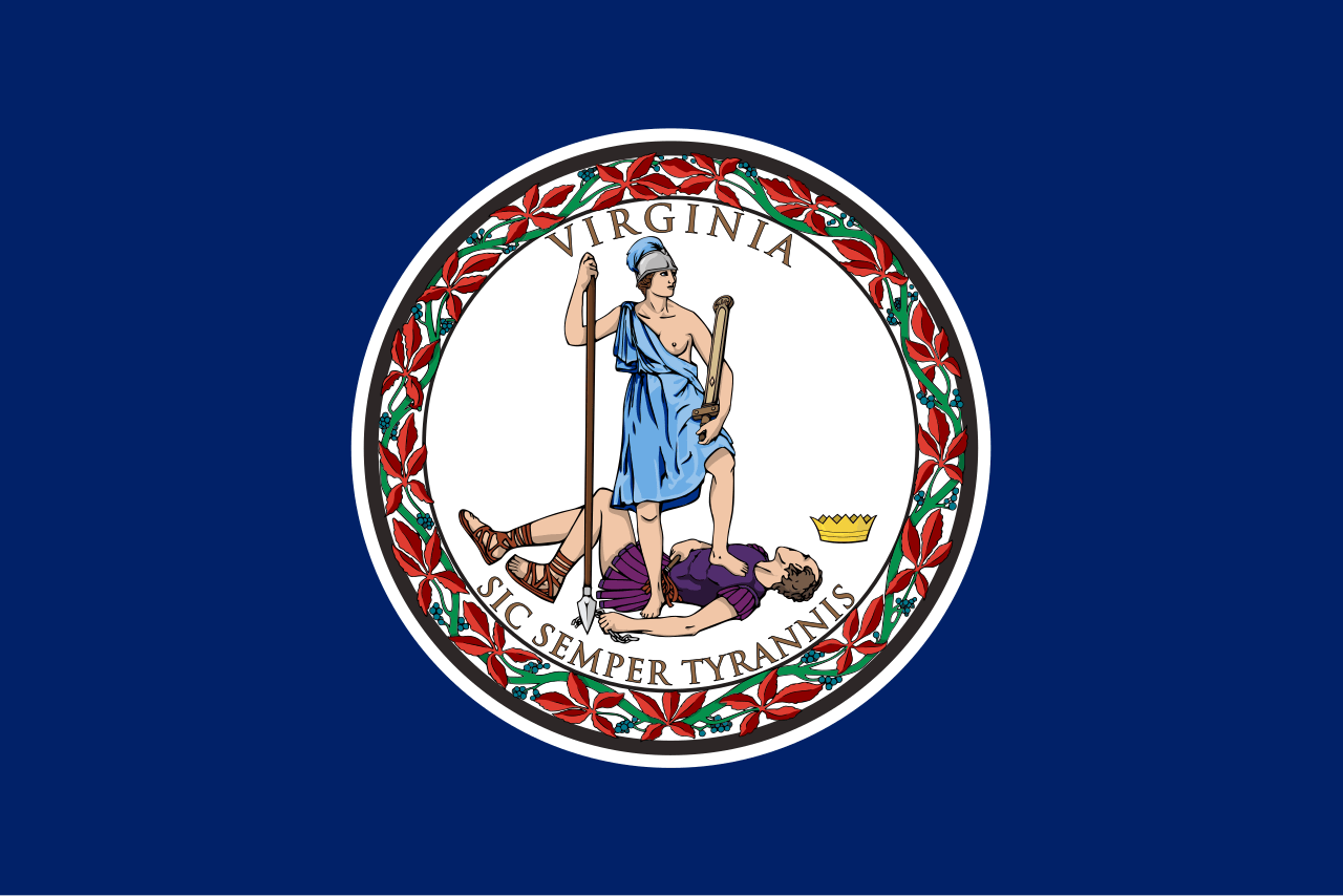 Flag Virginia