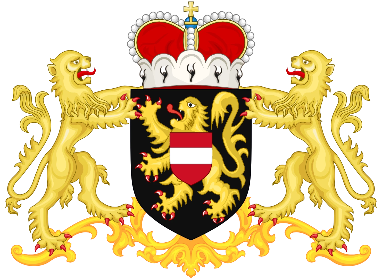 Coat of arms of Vlaams-Brabant