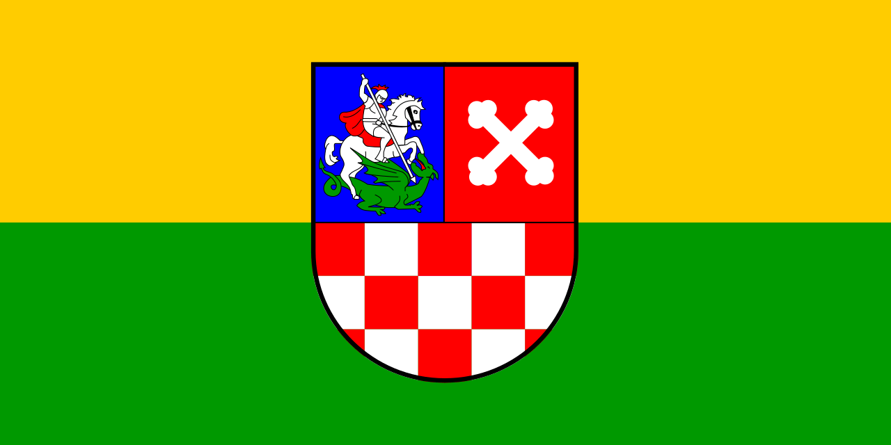 Flag Bjelovarsko-bilogorska županija
