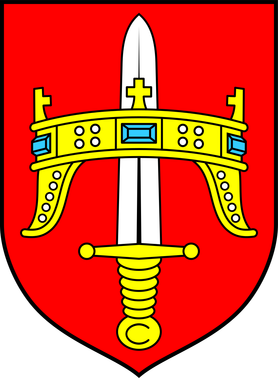 Coat of arms of Šibensko-kninska