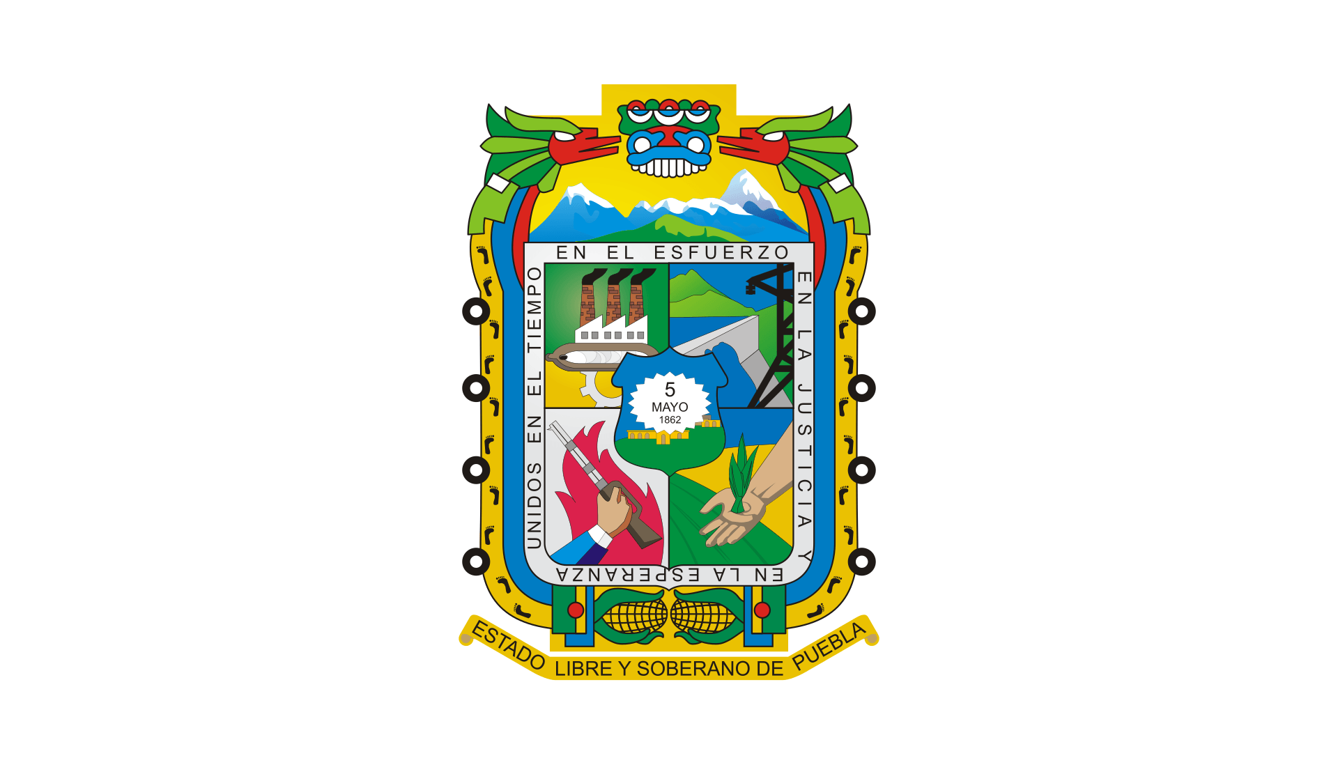Flag Puebla