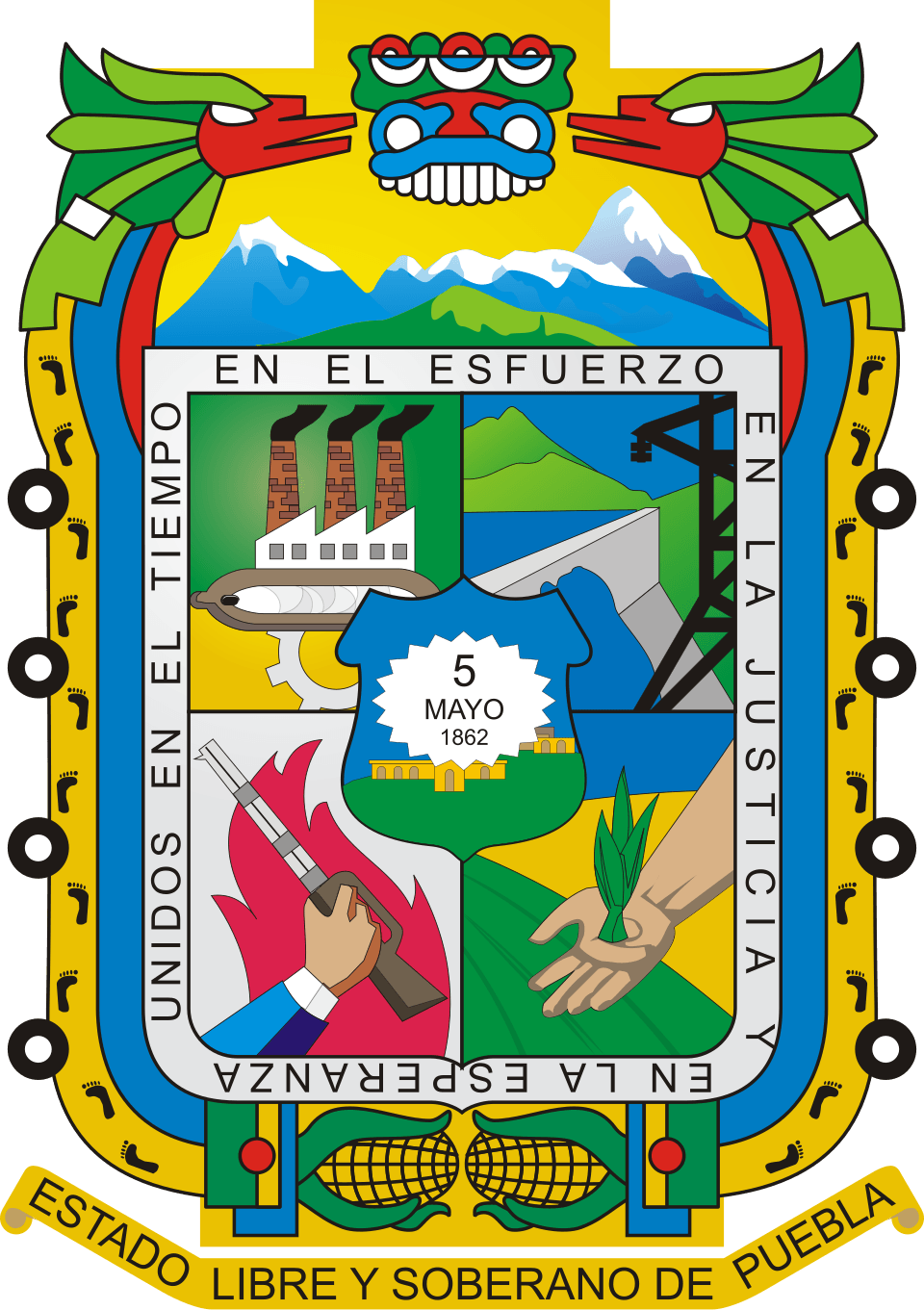 Puebla coat of arms