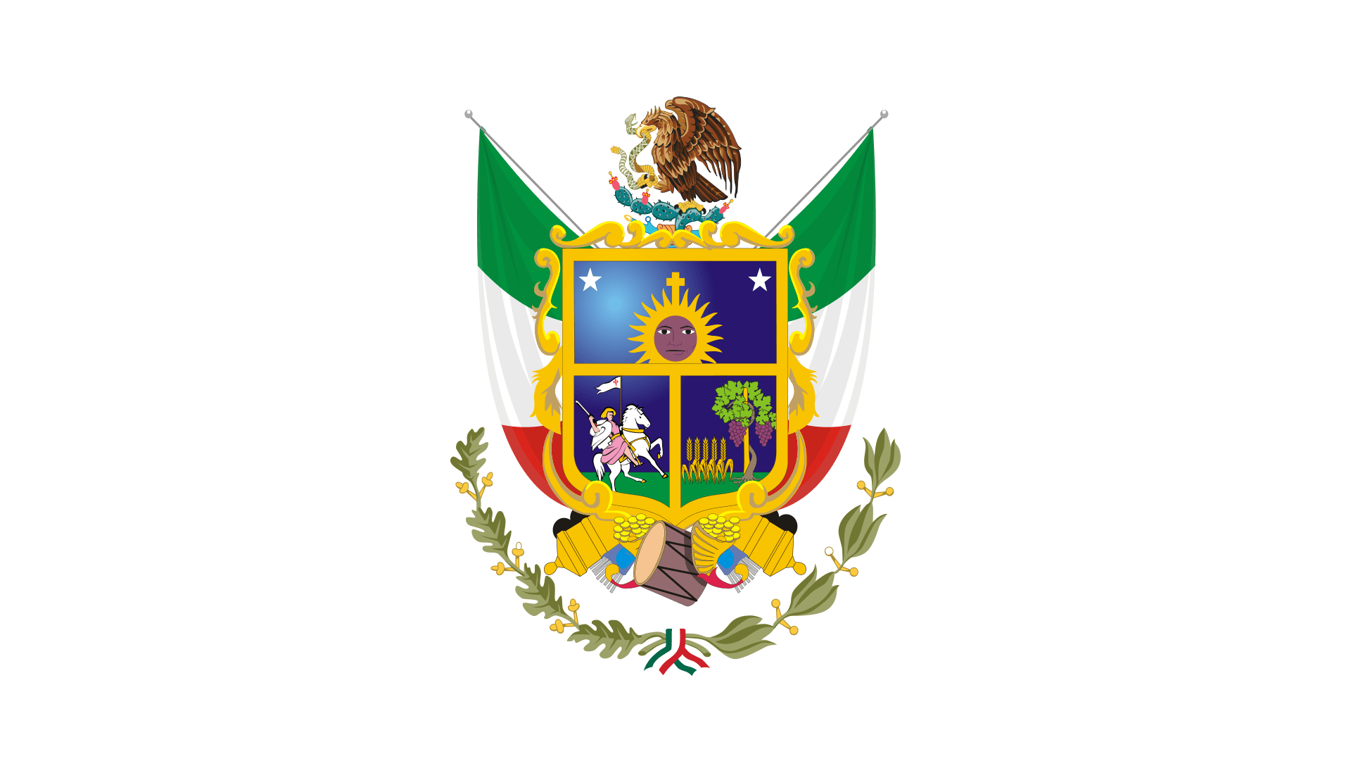 Flag Queretaro de Arteaga
