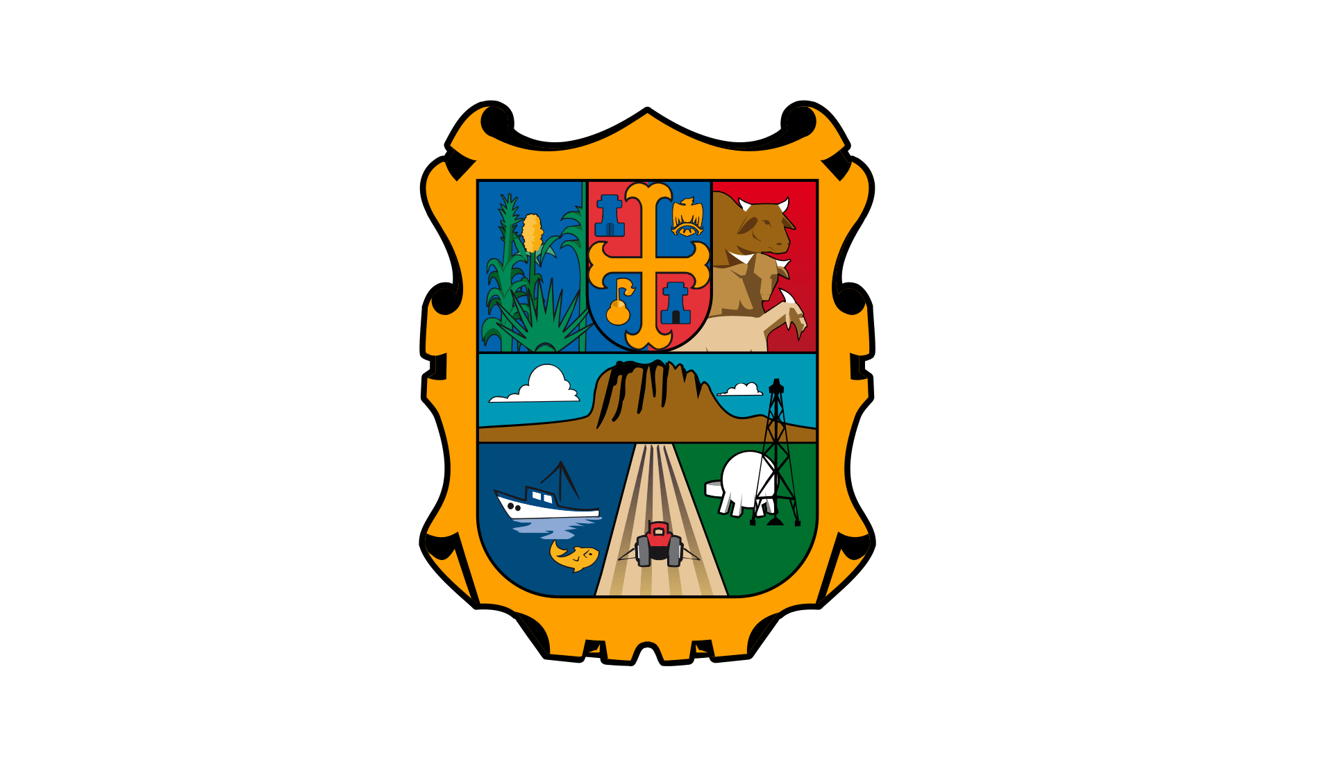 Flag Tamaulipas