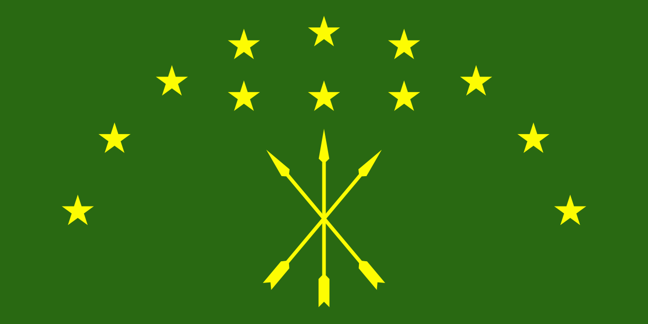 Flag Adygea