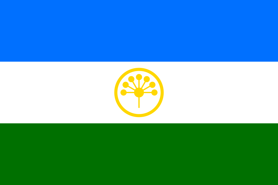Flag Bashkortostan