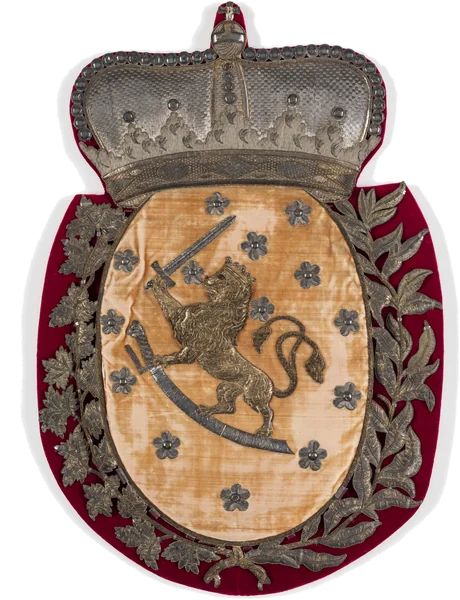 Arms of the Grand Duchy of Finland from the canopy of the throne of Alexander I at the Diet of Porvoo, 1809