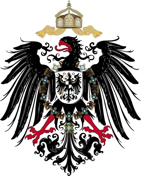 Imperial eagle of the German Empire in its 1888 form