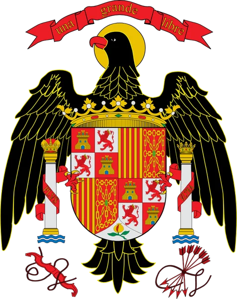 Arms of 1977, with the eagle of Saint John